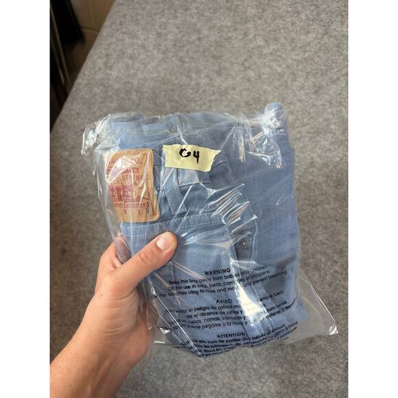 VINTAGE 90s Levis 550 Jeans Womens Size 18 Blue Denim Relaxed Fit Tapered Leg - Picture 8 of 8